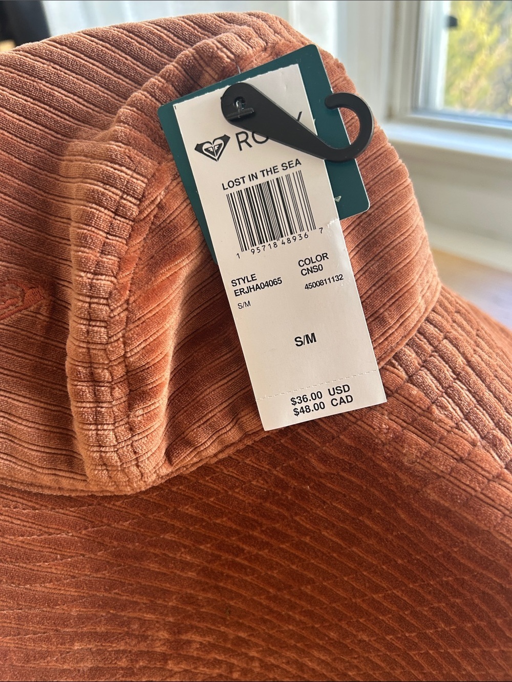 NWT. ROXY Lost In The Sea Floppy Hat. Size S/M - Picture 3 of 6